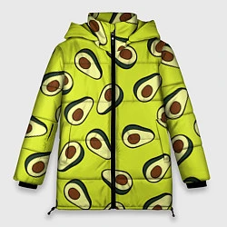 Женская зимняя куртка Стиль авокадо