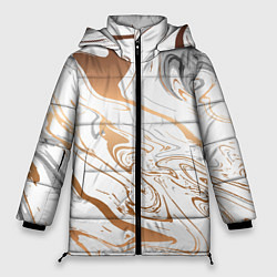 Куртка зимняя женская Золотой акрил, цвет: 3D-черный