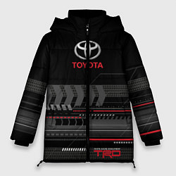Куртка зимняя женская Toyota TRD, цвет: 3D-черный