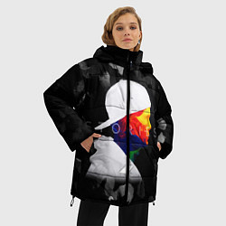 Куртка зимняя женская Avicii: Stories, цвет: 3D-красный — фото 2