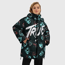 Куртка зимняя женская Avicii: True, цвет: 3D-черный — фото 2