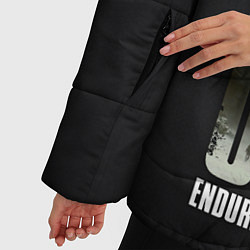 Куртка зимняя женская Endure and Survive, цвет: 3D-красный — фото 2