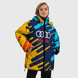 Куртка зимняя женская Audi: Colour Sport, цвет: 3D-светло-серый — фото 2