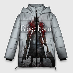 Куртка зимняя женская Bloodborne: Hell Knight, цвет: 3D-светло-серый