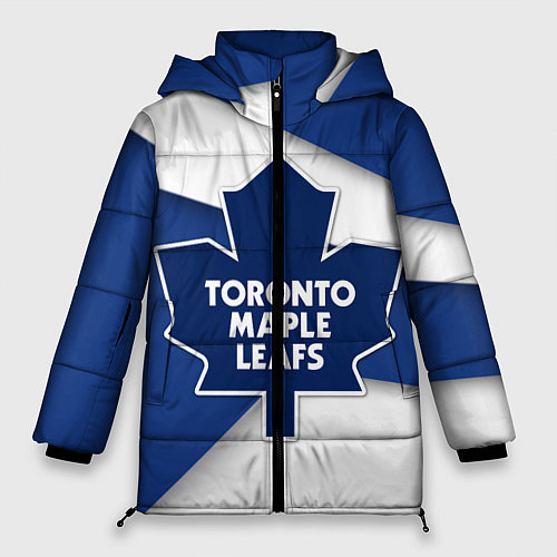 Женская зимняя куртка Toronto Maple Leafs / 3D-Черный – фото 1
