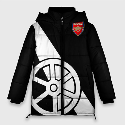 Женская зимняя куртка FC Arsenal: Exclusive / 3D-Черный – фото 1