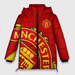 Куртка зимняя женская FC Man United: Red Exclusive, цвет: 3D-красный