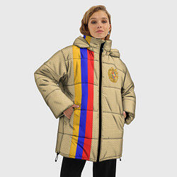 Куртка зимняя женская Armenia Style, цвет: 3D-черный — фото 2