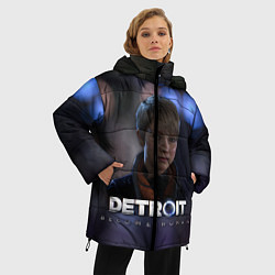 Куртка зимняя женская Detroit: Kara, цвет: 3D-черный — фото 2