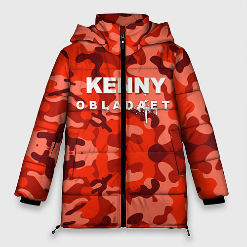 Женская зимняя куртка Kenny: Obladaet Camo / 3D-Черный – фото 1