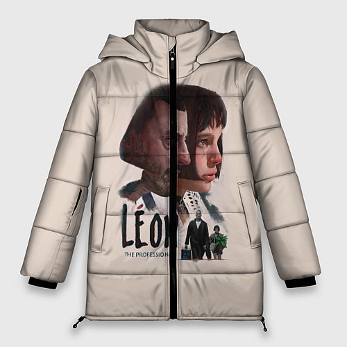 Женская зимняя куртка Leon / 3D-Черный – фото 1