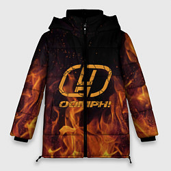 Куртка зимняя женская OOMPH!, цвет: 3D-красный