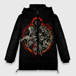 Куртка зимняя женская Berserk Devils, цвет: 3D-черный