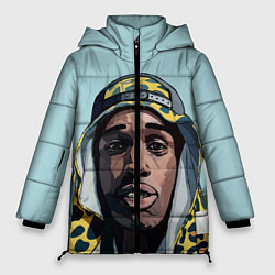 Куртка зимняя женская ASAP Rocky: Far East, цвет: 3D-черный