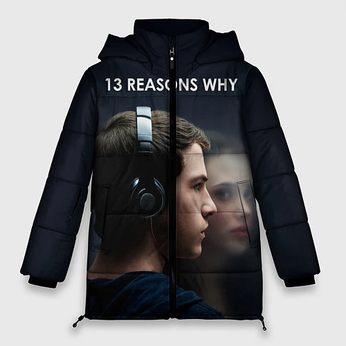 Женская зимняя куртка 13 причин почему / 3D-Черный – фото 1