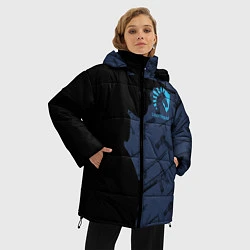 Куртка зимняя женская CS:GO Team Liquid, цвет: 3D-светло-серый — фото 2