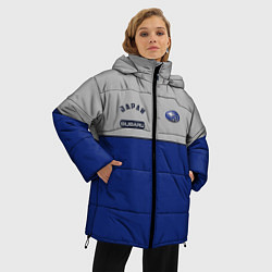 Куртка зимняя женская Subaru Style, цвет: 3D-черный — фото 2