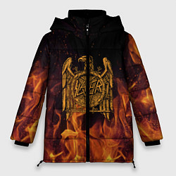 Куртка зимняя женская Slayer: Fire Eagle, цвет: 3D-черный