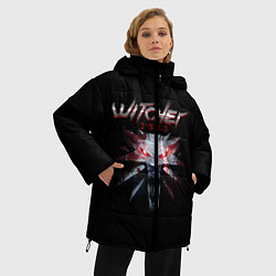 Куртка зимняя женская Witcher 2077, цвет: 3D-черный — фото 2