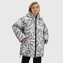 Куртка зимняя женская RA9 DEVIANT, цвет: 3D-черный — фото 2