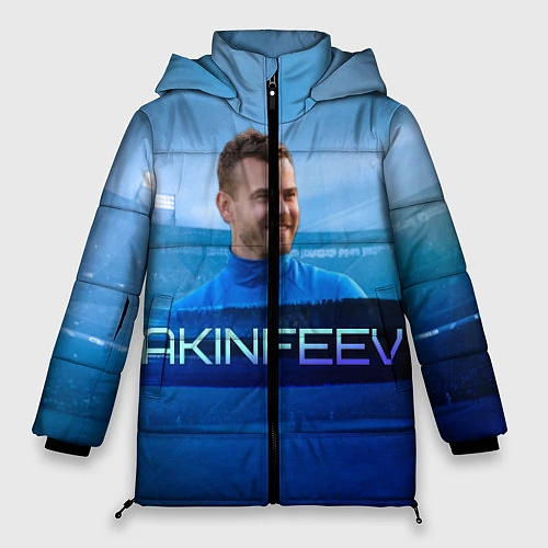 Женская зимняя куртка Akinfeev / 3D-Черный – фото 1