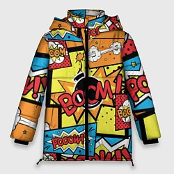 Женская зимняя куртка Boom Pop Art