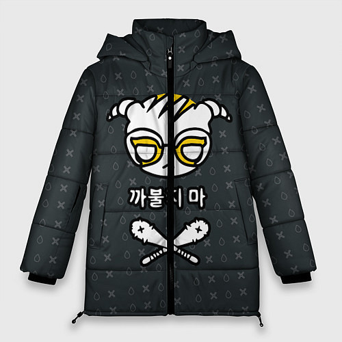 Женская зимняя куртка R6S: Dokkaebi / 3D-Черный – фото 1