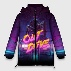 Куртка зимняя женская OUT DRIVE, цвет: 3D-черный