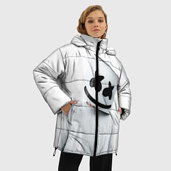 Куртка зимняя женская Marshmallow: White Only, цвет: 3D-светло-серый — фото 2