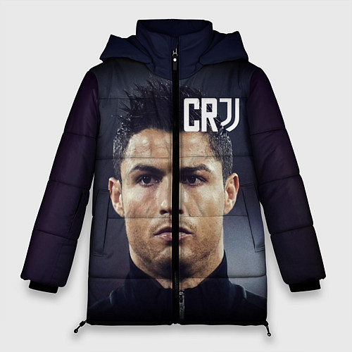 Женская зимняя куртка RONALDO CR7 / 3D-Черный – фото 1