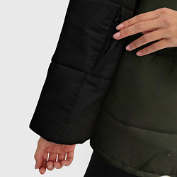 Куртка зимняя женская Армированный шлем, цвет: 3D-черный — фото 2