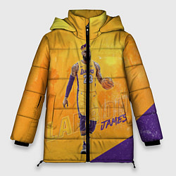 Куртка зимняя женская LeBron James: NBA Star, цвет: 3D-черный