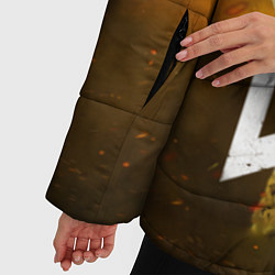 Куртка зимняя женская DOOM: Soldier, цвет: 3D-светло-серый — фото 2