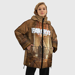Куртка зимняя женская Far Cry 5, цвет: 3D-черный — фото 2