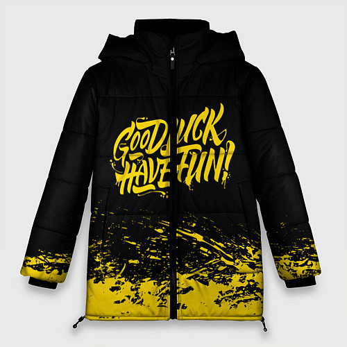 Женская зимняя куртка GLHF: Black Style / 3D-Черный – фото 1