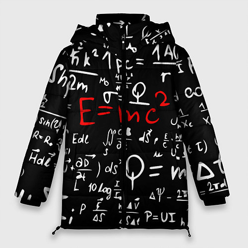 Женская зимняя куртка E=mc2: Black Style / 3D-Светло-серый – фото 1
