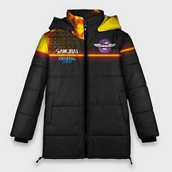Куртка зимняя женская Cyberpunk 2077: Crystal Jork, цвет: 3D-черный