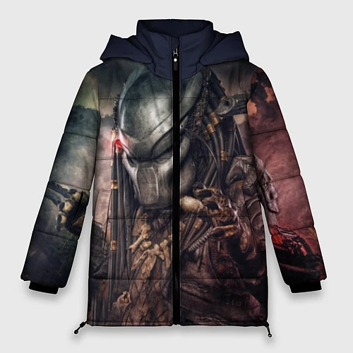 Женская зимняя куртка Merciless Predator / 3D-Черный – фото 1