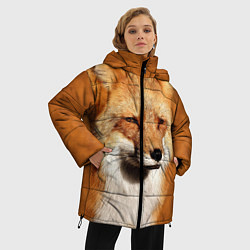 Куртка зимняя женская Хитрая лисичка, цвет: 3D-светло-серый — фото 2