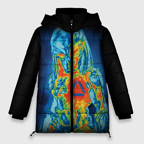 Женская зимняя куртка Predator Vision / 3D-Черный – фото 1