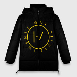 Куртка зимняя женская 21 Pilots: Light Logo, цвет: 3D-черный