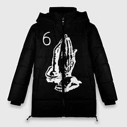 Куртка зимняя женская Drake 6IX, цвет: 3D-черный