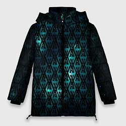 Женская зимняя куртка TES: Blue Pattern
