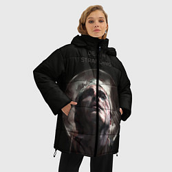 Куртка зимняя женская Death Stranding: Mads Mikkelsen, цвет: 3D-красный — фото 2