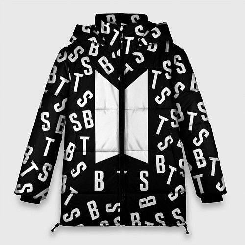 Женская зимняя куртка BTS: Black Style / 3D-Черный – фото 1