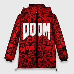 Женская зимняя куртка DOOM: Blooded Skuls