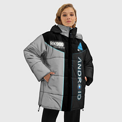 Куртка зимняя женская Detroit: Android RK900, цвет: 3D-черный — фото 2