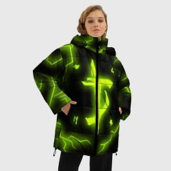 Куртка зимняя женская DOOM Lightning, цвет: 3D-черный — фото 2