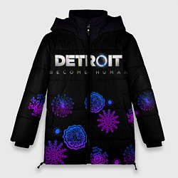Куртка зимняя женская Detroit: Become Human, цвет: 3D-черный