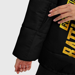 Куртка зимняя женская PUBG: Black Style, цвет: 3D-красный — фото 2